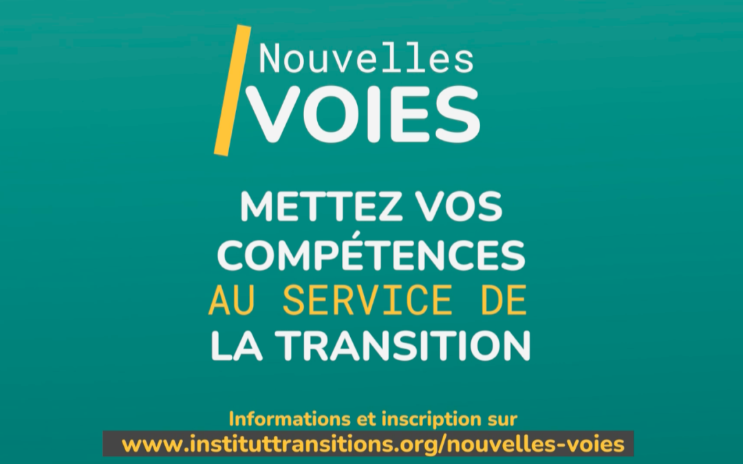 Webinaire Nouvelles Voies #2