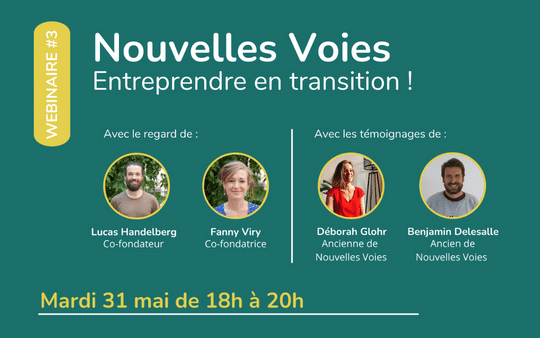 Webinaire #3 Entreprendre en transition