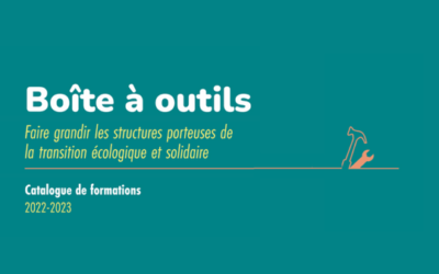 [BOÎTE À OUTILS] – 26 formations pour accompagner toutes les structures porteuses de solution(s) !
