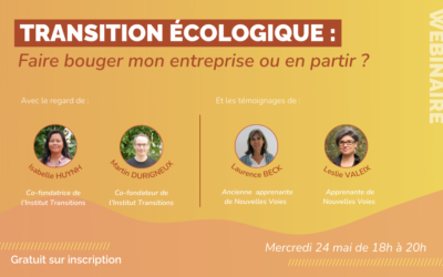 Transition écologique : faire bouger mon entreprise ou en partir ? ⎹ 24 mai 2023
