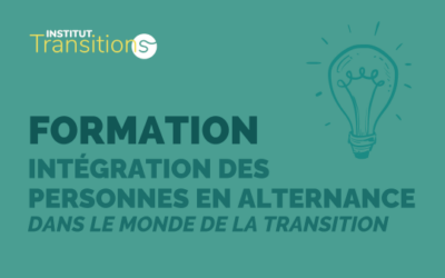 Formation intégration des personnes en alternance