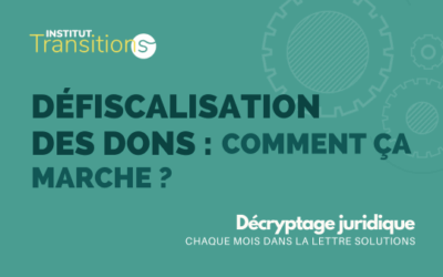 Comment fonctionne la défiscalisation des dons ?