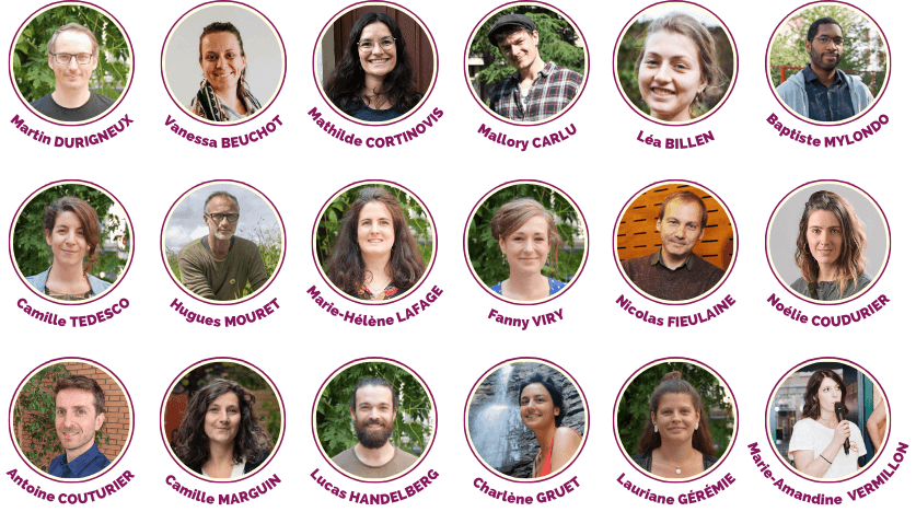 equipe enseignante de la Formation transition écologique Nouvelles Voies