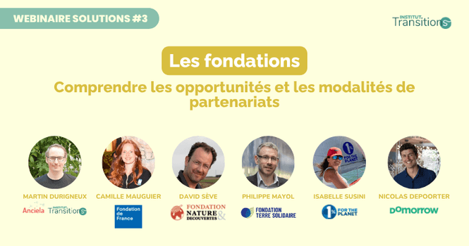 webinaire solutions fondations