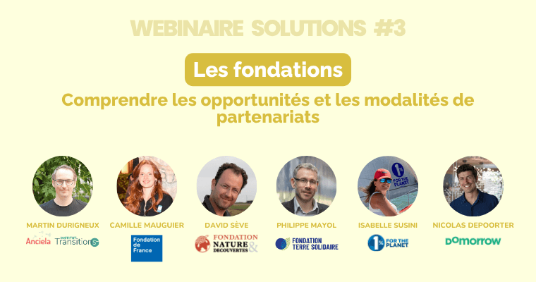webinaire solutions fondations
